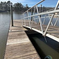 Dock-Staining-Project-in-Leesville-SC-Before-After-Photos 5