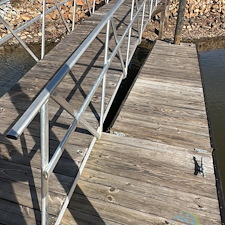 Dock-Staining-Project-in-Leesville-SC-Before-After-Photos 2