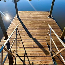 Dock-Staining-Project-in-Leesville-SC-Before-After-Photos 10