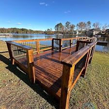 Wood-Cleaning-Staining-in-Leesville-SC-on-Lake-Murray 6